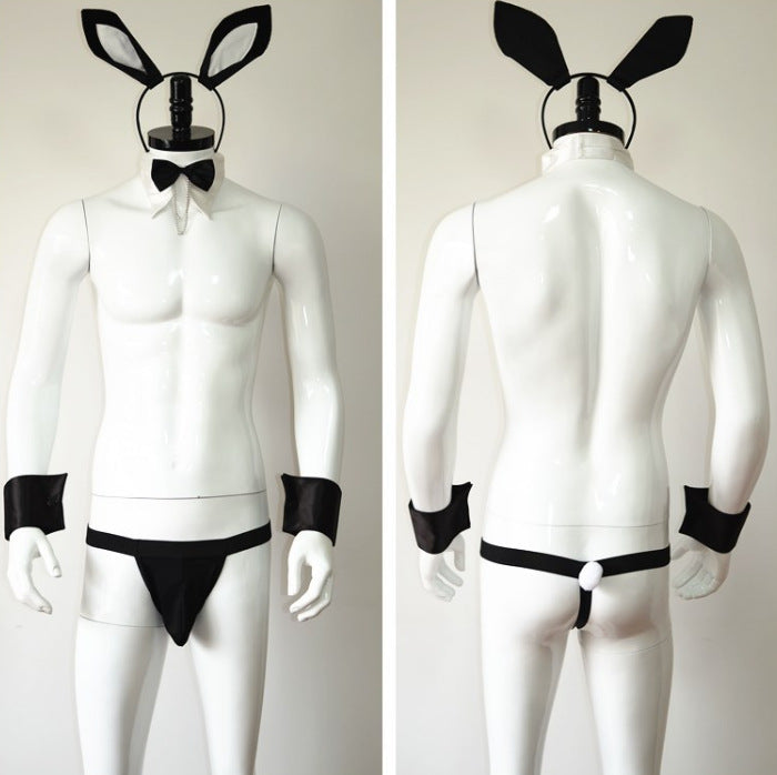 Men Sexy Bunny Rabbit Cosplay Lingerie Suits