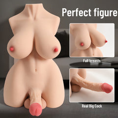 11.5kg Realistic Ladyboy Torso Doll 3-in-1 | Lifelike Curves & Discreet Delivery