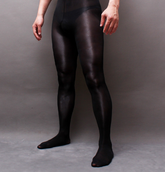 男士油亮连裤丝袜 三色可选