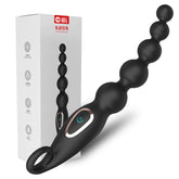 7 Vibration Mode Rechargeable Silicone Anal Beads - Sex Toys & Adult Toys | XtoySmart Canada