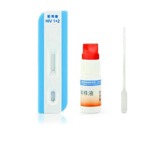 Diagnostic Kit for Human Immunadeficiency Virus(HIV1+2) Antibody(Colloidal Gold)