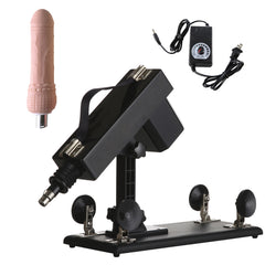 Fully Automatic Thrusting Sex Machine – Black/Pink | Quiet, Adjustable, Powerful