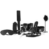 Master Series高级毛绒调教套组|10件套全身束缚玩具合集