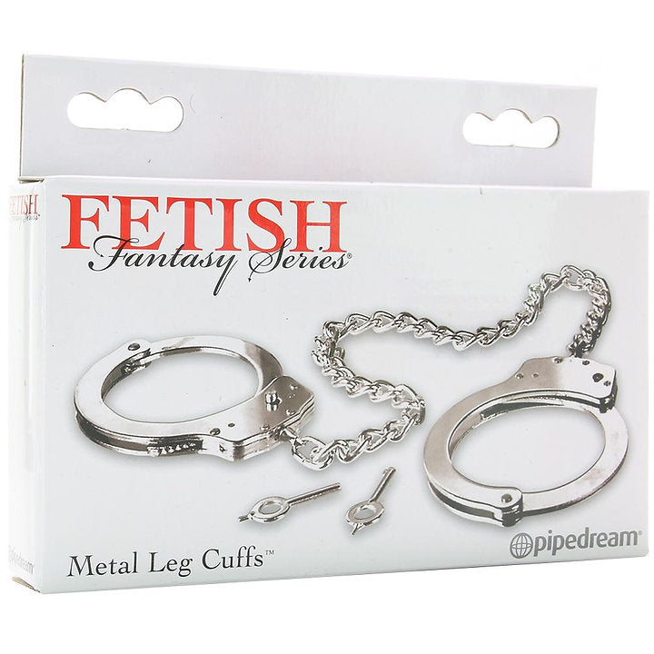 Fetish Fantasy Metal Leg Cuffs -  Sex Toys & Adult Toys | XtoySmart Canada