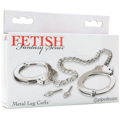Fetish Fantasy Metal Leg Cuffs -  Sex Toys & Adult Toys | XtoySmart Canada