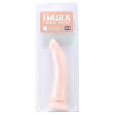 Basix Slim 7 Inch Dildo in Flesh - Sex Toys & Adult Toys | XtoySmart Canada