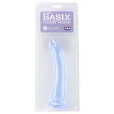Basix Slim 7 Inch Dildo in Clear - Sex Toys & Adult Toys | XtoySmart Canada