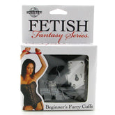Fetish Fantasy Beginner's Furry Cuffs in Black - Sex Toys & Adult Toys | XtoySmart Canada