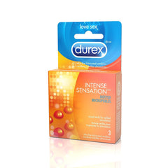 Intense Sensation Condoms in 3 Pack -  Sex Toys & Adult Toys | XtoySmart Canada