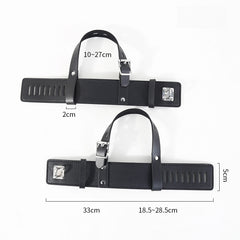 皮革脚铐 情侣调教捆绑束缚玩具 SM成人情趣角色扮演道具