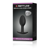 Prettylove Heavy Balls Silicone Butt Plug - Sex Toys & Adult Toys | XtoySmart Canada