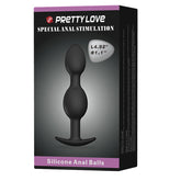 Prettylove Heavy Balls Silicone Butt Plug - Sex Toys & Adult Toys | XtoySmart Canada