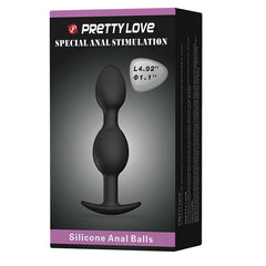 Prettylove Heavy Balls Silicone Butt Plug - Sex Toys & Adult Toys | XtoySmart Canada