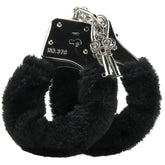 Black Furry Hand Cuffs (Eco-Pack) - Sex Toys & Adult Toys | XtoySmart Canada