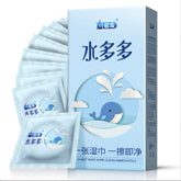 名流水多多玻尿酸免洗避孕套100只(Extra Care, Ultra-Thin Condom 100 Count)
