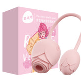 Rose Toy Clitoral Licking Vibrator(10 Vibrations+5 Sucking Modes) - Sex Toys & Adult Toys | XtoySmart Canada