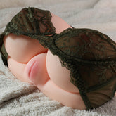 2.25kg真人皮纹男用飞机杯 软心乳胸部倒模自慰器