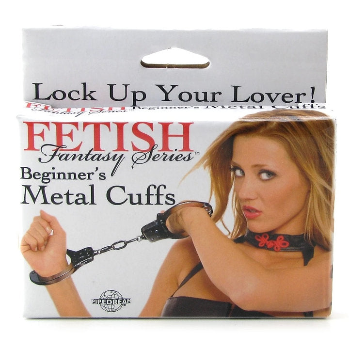 Fetish Fantasy Beginner's Metal Cuffs -  Sex Toys & Adult Toys | XtoySmart Canada