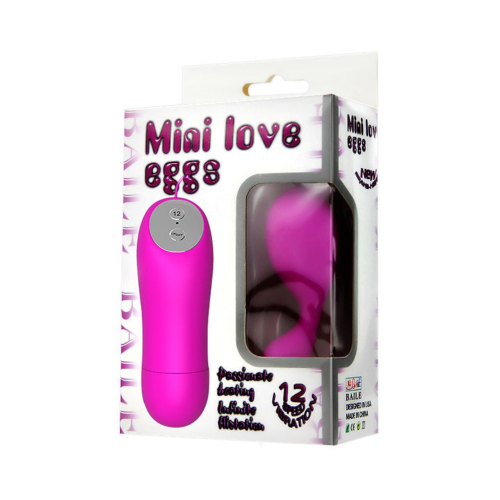 Mini Love Egg Vibrator w/ 12 Functions - Sex Toys & Adult Toys | XtoySmart Canada