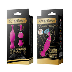 Forbidden Fruits Dwarf Seahorse USB Rechargeable Vibrator With Sucking Function - Sex Toys & Adult Toys | XtoySmart Canada