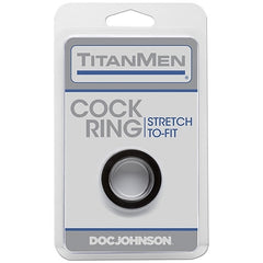 TitanMen Cock Ring in Black
