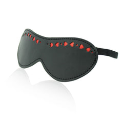 Velvet Heart Blindfold - Luxe Sleep Mask & Romantic Accessory for Couples