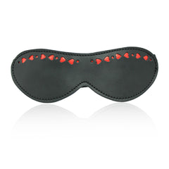 Velvet Heart Blindfold - Luxe Sleep Mask & Romantic Accessory for Couples