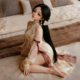 80cm TPE Anime Love Doll with Implanted Hair | Dual Channel