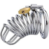 Male Stainless Steel Chastity Device Cock Cage - Sex Toys & Adult Toys | XtoySmart Canada