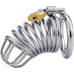 Male Stainless Steel Chastity Device Cock Cage - Sex Toys & Adult Toys | XtoySmart Canada