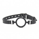 Adjustable Silicone Ring Gag with Lock Buckle – BDSM Mouth Opener Restraint Toy (2 Sizes)