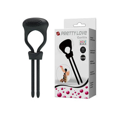 PrettyLove Curitis Silicone Vibrating Cock Strap - Sex Toys & Adult Toys | XtoySmart Canada