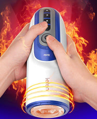 雷霆优皇AV女优发音震动飞机杯|波多野结衣 / 泷泽萝拉真人语音互动|10种伸缩震动模式|智能加温男用杯