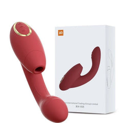 爽米苏西蜗牛电动吮吸加温女用震动棒