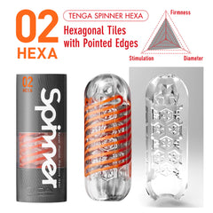 TENGA SPN系列 02蜂巢 旋吸式龙骨飞机杯