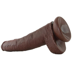 King Cock 14" Cock with Balls in Chocolate -  Sex Toys & Adult Toys | XtoySmart Canada