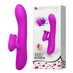 PrettyLove Buck Rechargeable Rabbit Vibrator - Sex Toys & Adult Toys | XtoySmart Canada