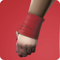 Silicone Rope in Red - Sex Toys & Adult Toys | XtoySmart Canada