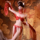 敦煌神女风性感抹胸情趣内衣套装|异域韵味 诱惑十足