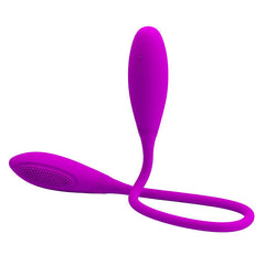PrettyLove Snaky Vibe Double End Egg Vibrator USB Rechargeable - Sex Toys & Adult Toys | XtoySmart Canada