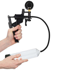 Pumped Elite Beginner Pump with PSI Gauge in Clear - Sex Toys & Adult Toys | XtoySmart Canada