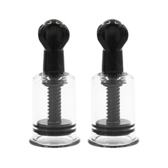 Twistie Adjustable Rotating Nipple Suckers (Pair) – 3 Colors Available | 4.1" Vacuum Suction Cups