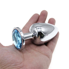 Large Size Stainless Metal Butt Plug(Two Colors Available) - Sex Toys & Adult Toys | XtoySmart Canada
