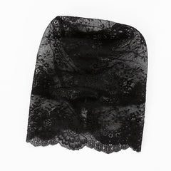 Sexy Black Lace Floral Full Face Hood | BDSM Fetish Accessory | Breathable & Lightweight