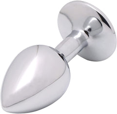 Large Size Stainless Metal Butt Plug(Two Colors Available) - Sex Toys & Adult Toys | XtoySmart Canada