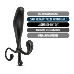 Blush® Performance Prostimulator VX1 黑色 5英寸 后庭肛塞