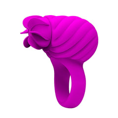 PrettyLove Frances Silicone Rotating Teaser Cock Ring - Sex Toys & Adult Toys | XtoySmart Canada