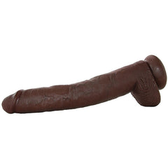 King Cock 14" Cock with Balls in Chocolate -  Sex Toys & Adult Toys | XtoySmart Canada