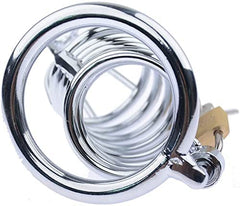 Male Stainless Steel Chastity Device Cock Cage - Sex Toys & Adult Toys | XtoySmart Canada