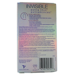 Invisible Extra Smooth Condoms in 8 Pack -  Sex Toys & Adult Toys | XtoySmart Canada